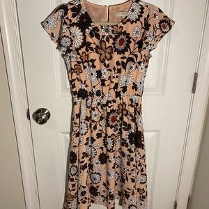 Midi Floral Dress